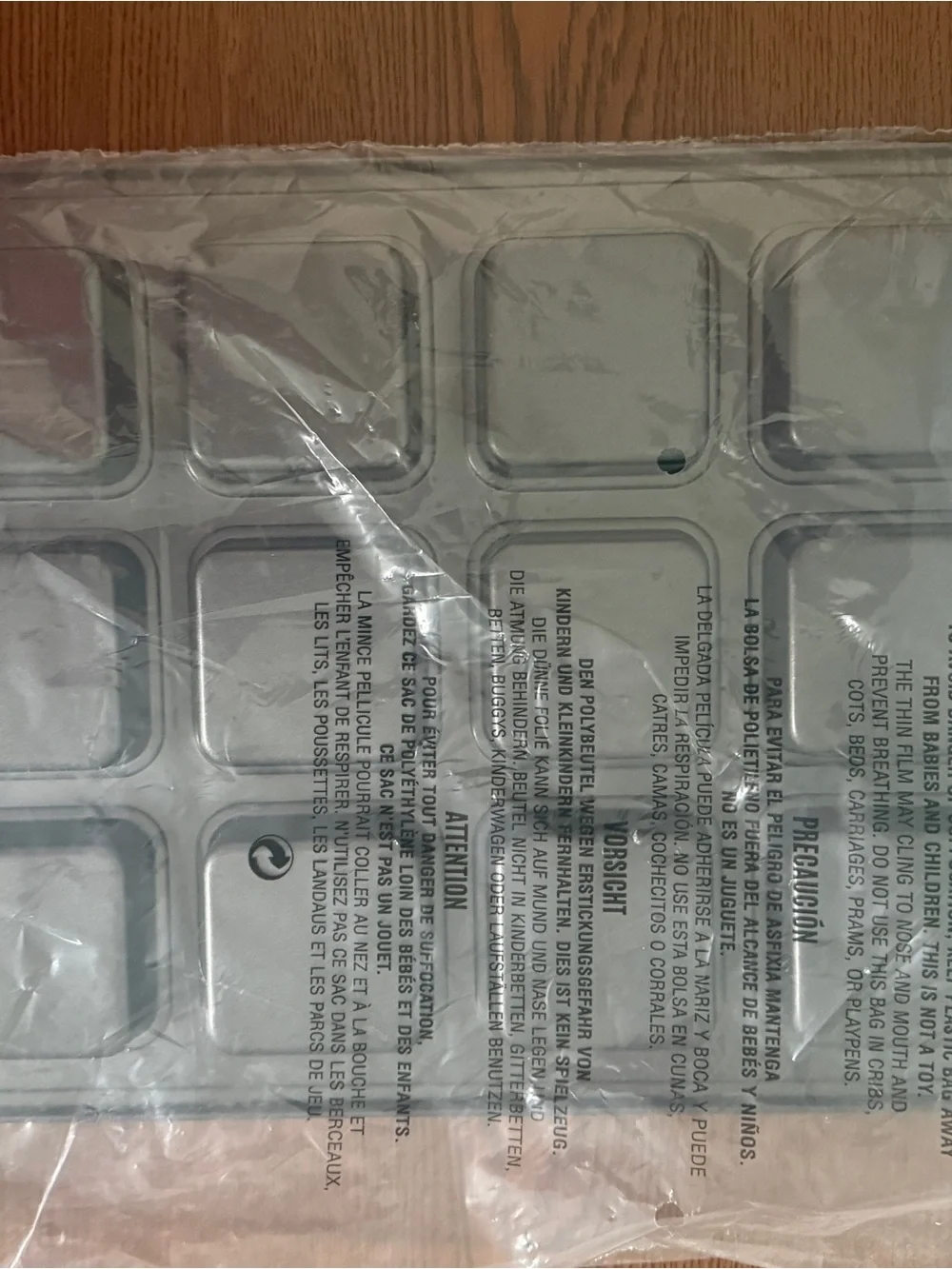 Pampered Chef Square Nonstick Brownie Pan - Silver